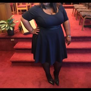 Eshakti Navy A line dress
